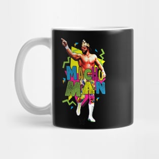 Macho Man Randy Savage Retro Mug